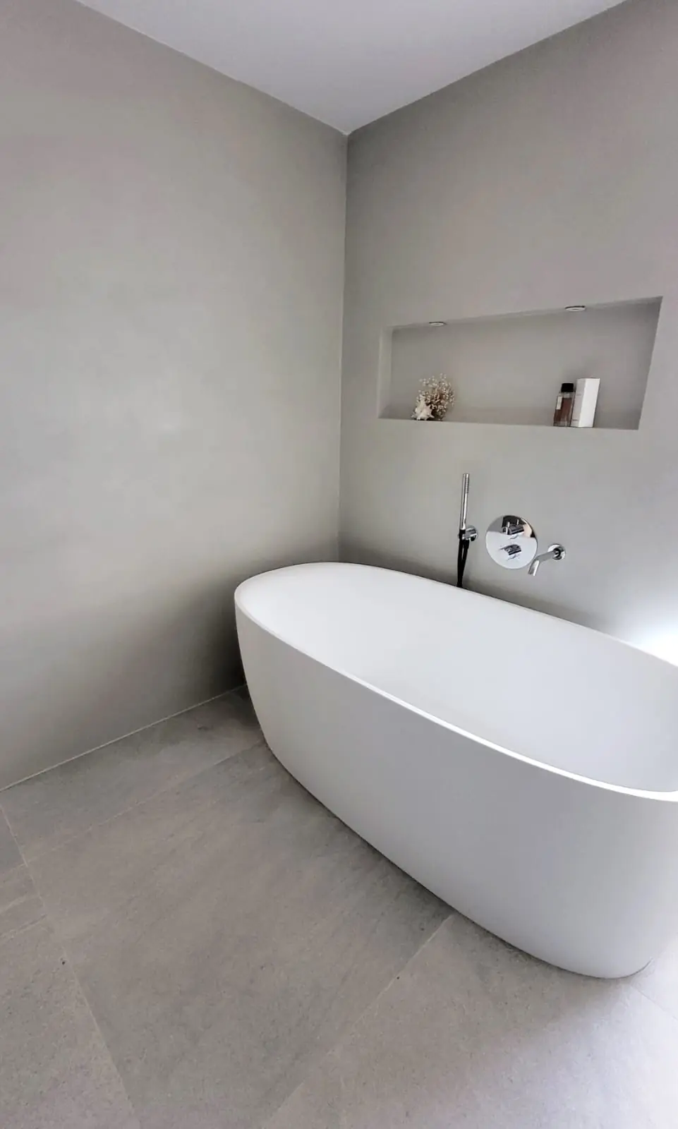 Microcement badkamer